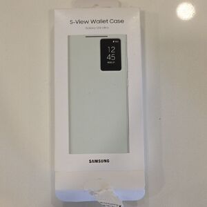 Samsung Galaxy S24 Ultra S-View Wallet Case - Light GREEN